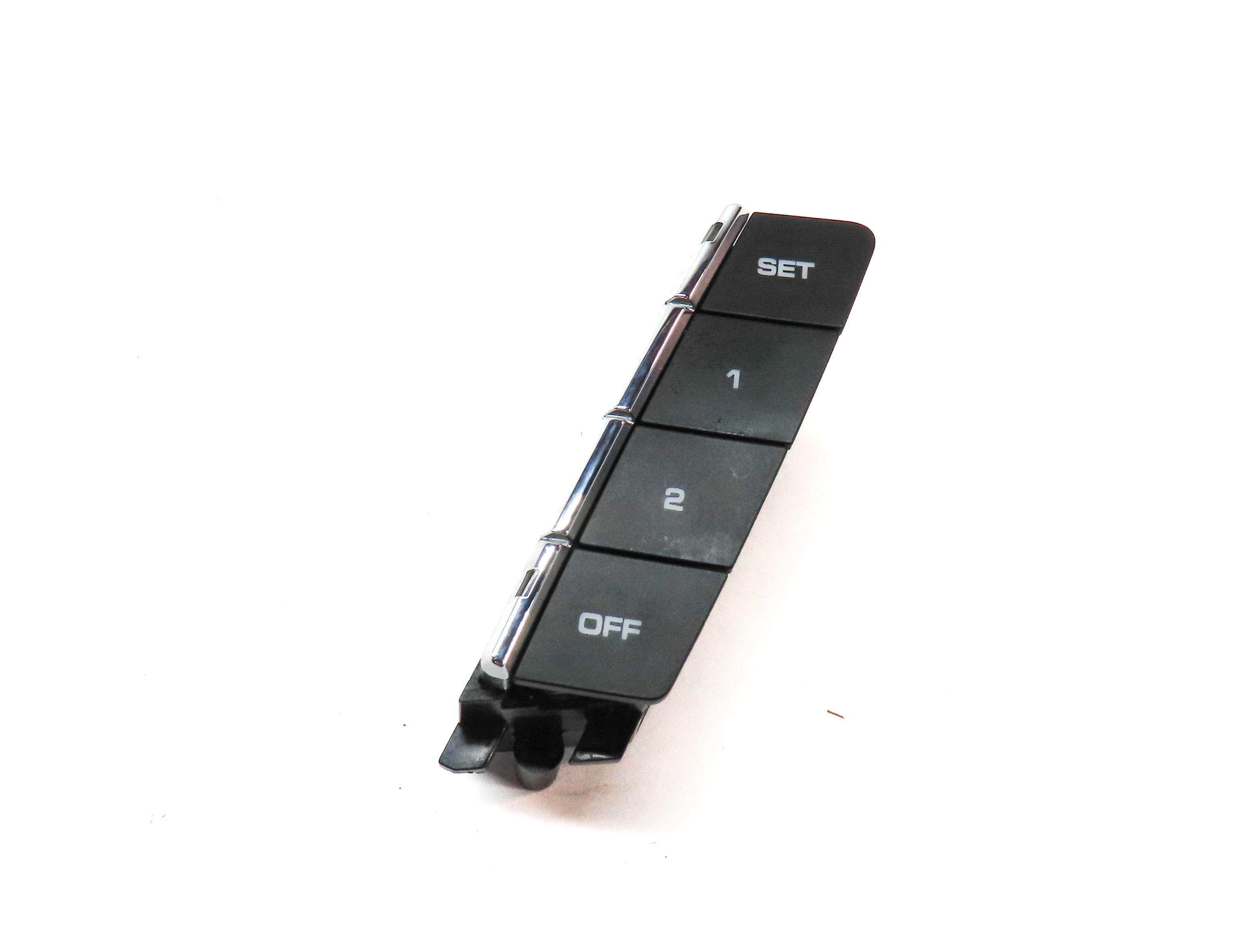 2011 PORSCHE CAYENNE (958) FRONT LEFT DRIVER SEAT MEMORY SWITCH BUTTON PANEL — exact item pictured